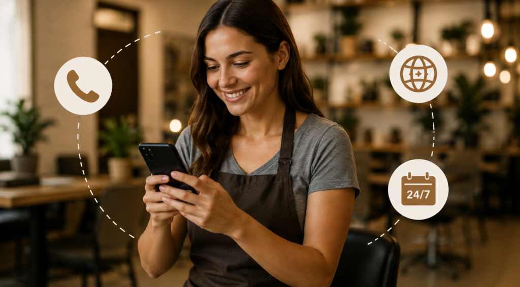 Depender únicamente del teléfono