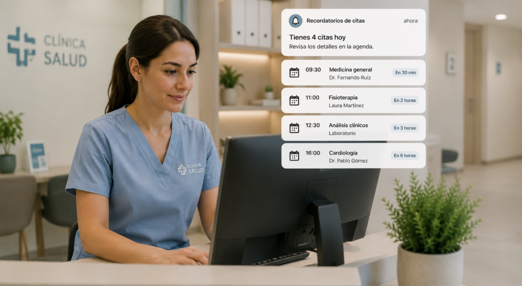 Por qué los recordatorios reducen las ausencias en clínicas y consultas