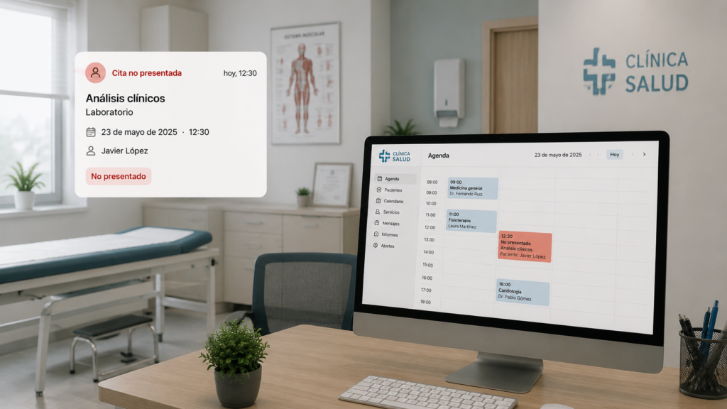 El problema de las ausencias en clínicas y consultas