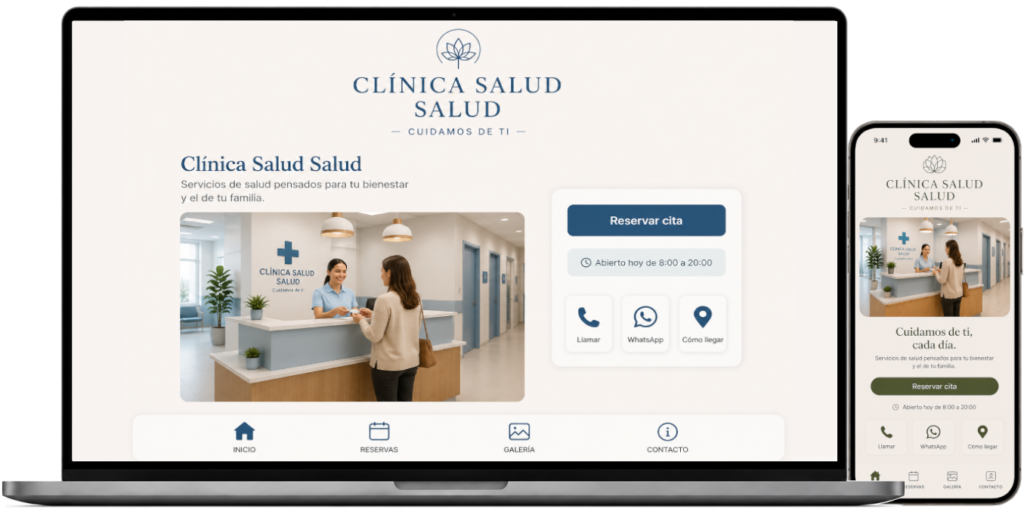 Menos llamadas. Más organización. Más tiempo para tus pacientes.